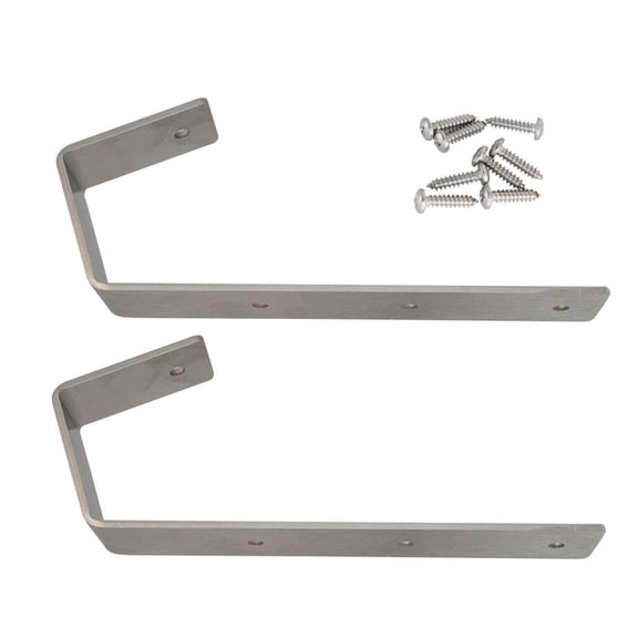 Heavy Duty Bunk Bed Ladder Hooks 2 Pack with Screws Inside Clearance 1.8-2.5 Inches