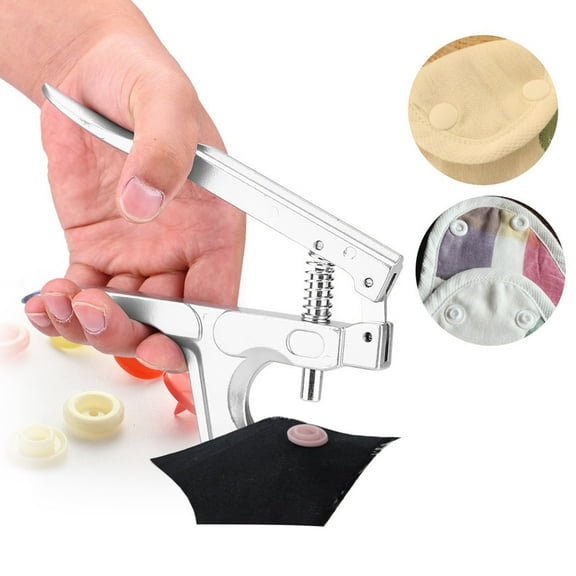 Heavy,Duty Button Snap Pliers, Quick Simple Application For Jackets, Crafts Repairs