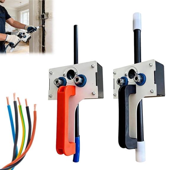 Heavy Duty Cable Puller Tool, Efficient Wire Pulling Device for Electricians, Time Saving Cable Installation Tool for Home Renovation and Construction Projects
