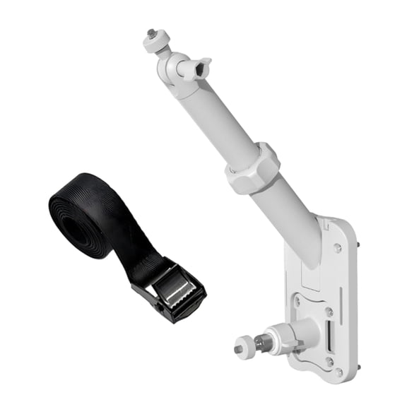 Heavy Duty Camera Brackets With 2 Mounting Positions For Solar Panel And Security Camera Featuring Adjustable Ball Head And Locking Knob