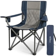 Camping Chairs, Oversized XL Padded Camping Chair, Outdoor Chair (1-Pack) - Walmart.com