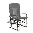 thumbnail image 1 of Heavy Duty Camping Directors Chair,Oversized Portable Folding Chair with Side Table,Pocket for Beach,Fishing,Trip,Picnic,Lawn, 1 of 6