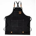 thumbnail image 1 of Heavy Duty Canvas Woodworking Shop Work Aprons Men Women Adjustable with Pocket∮ S6M6, 1 of 1