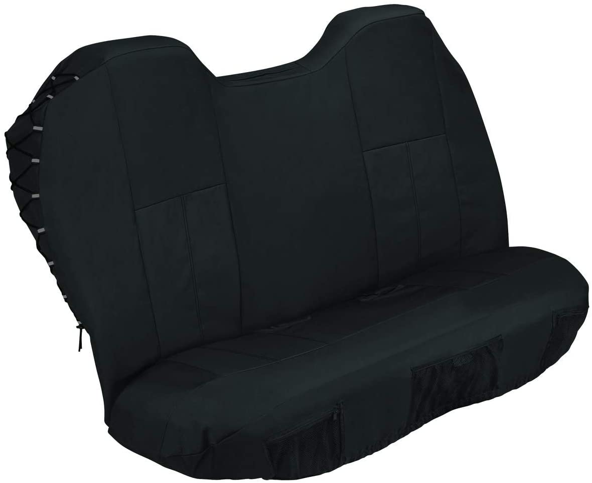 Heavy Duty Car Seat Cover Universal Fit, Water Resistant Poly Canvas