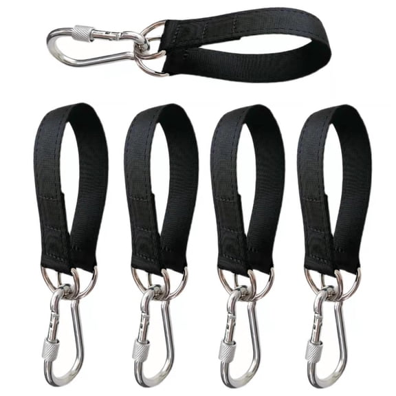 Heavy Duty Carabiners Swing Strap, Fast and Easy Hanging Hammocks Tree Swing Hanging Strap Outdoor Swing Strap