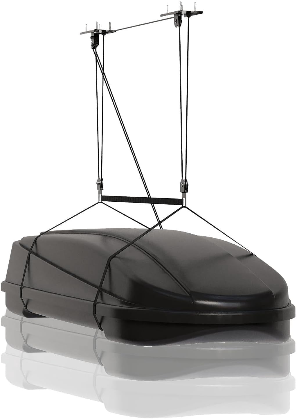 Heavy Duty Cargo Box Garage Pulley System 150 lb Ceiling Hoist Kit with ...