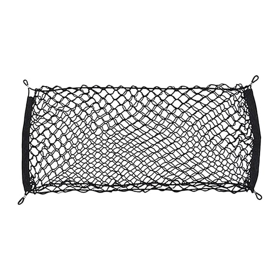 Heavy Duty Cargo Net for SUVs Cars and Trucks Elastic Trunk Storage Net with Hooks Automotive Interior Accessories for Organization and Secure Load
