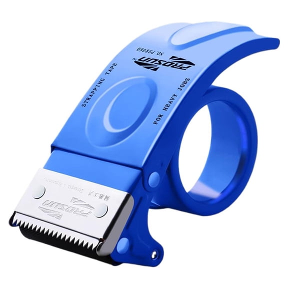 Heavy Duty Carton Sealing Tape Dispenser, 2-Inch Wide Tape Cutter with Ergonomic Handle, Industrial Packaging Tool for E-commerce & Logistics