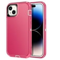 thumbnail image 1 of Heavy Duty Case Designed for iPhone 15 Shockproof Triple Layer Rugged Case 6.1inch, 1 of 6