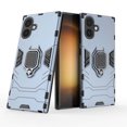 thumbnail image 1 of Heavy Duty Case For iPhone 16 Armor Phone Case with Metal Ring Hidden Kickstand, Military Grade Shockproof Rugged Protective Cover for For iPhone 16,Navy, 1 of 7