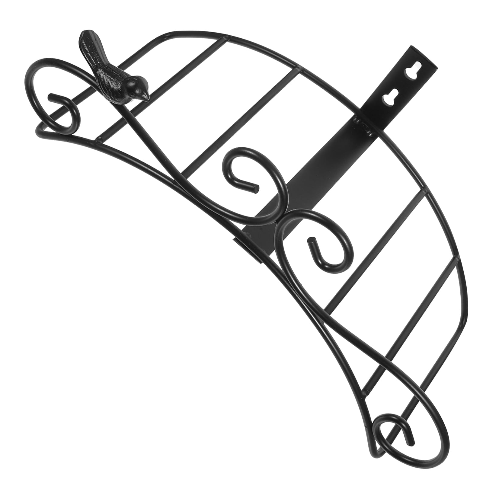 Heavy Duty Cast Garden Hose Holder Wall Mounted Water Hose Hanger Water Hose Bulter Storage Vintage Pattern Decorative Hose Rack for Outside