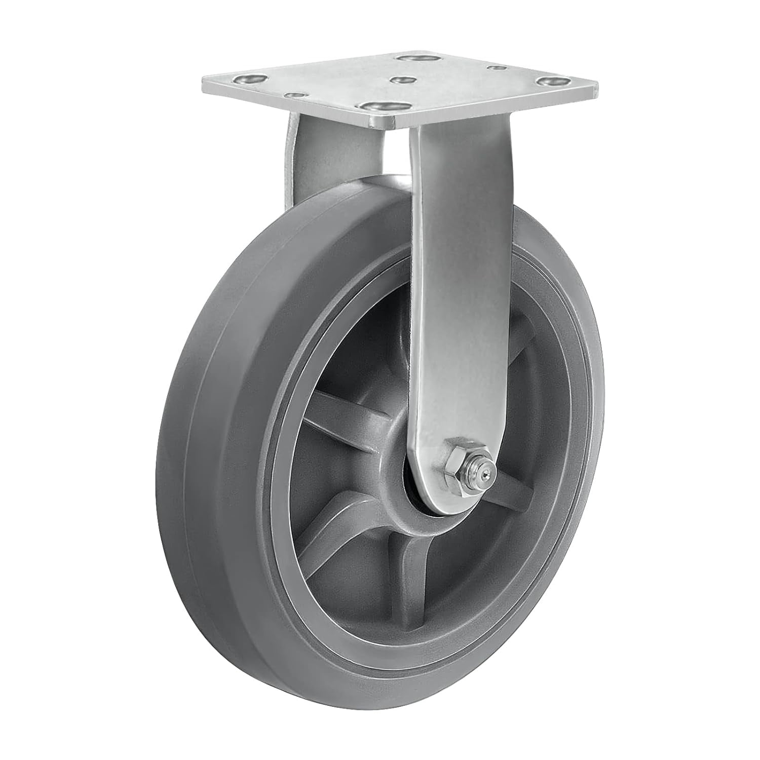 Heavy Duty Caster Wheels -Industrial Caster Wheels, Rubber Wheels（Flat ...