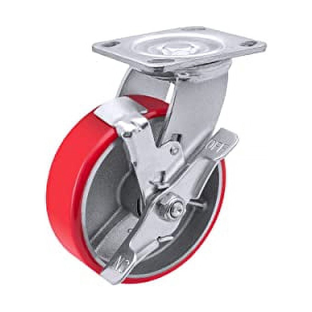 Heavy Duty Casters Industrial Casters Polyurethane Caster With Strong