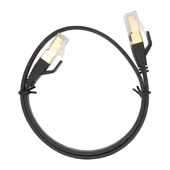 Heavy Duty Cat 8 Ethernet Cord 40Gbps 2000Mhz High Speed Shielded SFTP RJ45 Network Cable (19.7 inches / 50 cm)