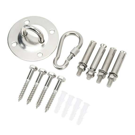 Heavy Duty Ceiling Hanger, Strong Bearing Capacity Stainless Steel Ceiling Swing Hook Kit Widely Applicable For Chandeliers