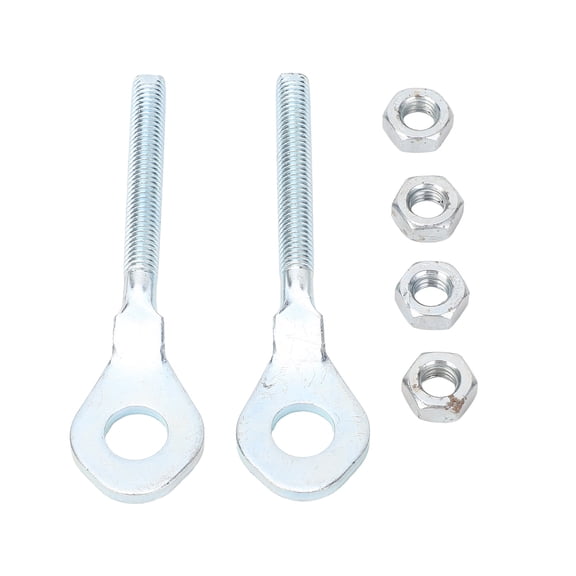 Heavy Duty Chain Axle Adjuster Kit Stainless Steel Rustproof Chain Tightness Alignment Tool for ATV Dirt Bike 50cc 70cc 90cc 110cc 125cc 250cc (14 x 5 x 2 inches / 35.6 x 12.7 x 5.1 cm)