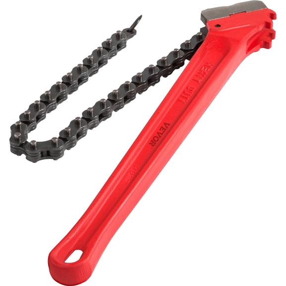 Heavy Duty Chain Wrench Pipe Tool 30inch 36inch 760mm Capacity 4.5 to 7.5inch Oil Filter Plumbing