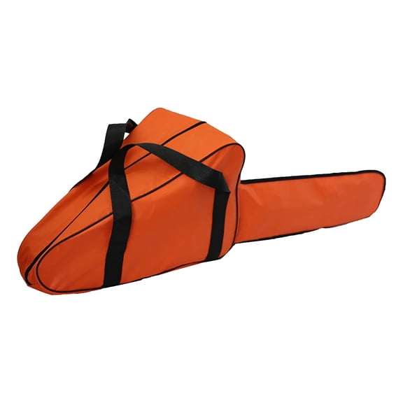 Heavy Duty Chainsaw Carrying Case - Waterproof Storage Bag Fits 12" to 18" Chainsaws, Portable Protection with Handle & Sticky Strip for Garden Tools (600D Oxford Fabric)
