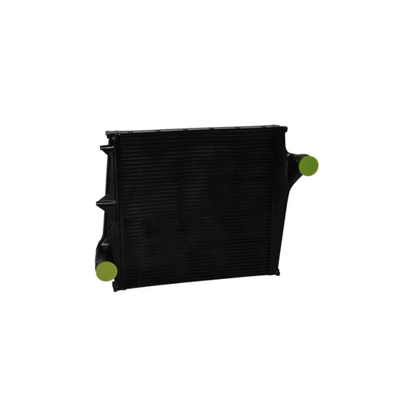 Heavy Duty Charge Air Cooler Compatible w/VNM 2000-2009, VNL 2000-2008, VN 1998-1999, VT 2006-2010 - Intercooler Replaces 20370257, 1030150J, 1050005, Goodyear WGM30C, TRW 441170