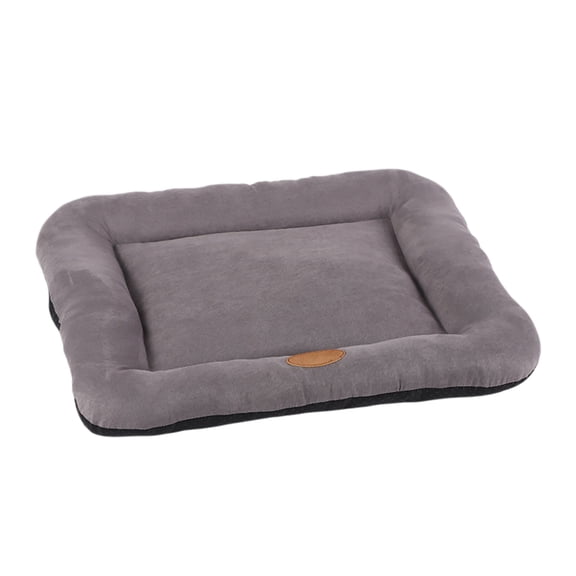 Heavy Duty Chew Crate Pad Washable Pet Bed Mat With Non Bottom And Concealed Zipper For Cozy Kennel Sleeping
