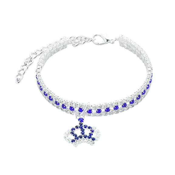 Heavy - Duty Chew - Proof Gold Chain Dog Collar with Cuban Link for Medium and Large Dogs