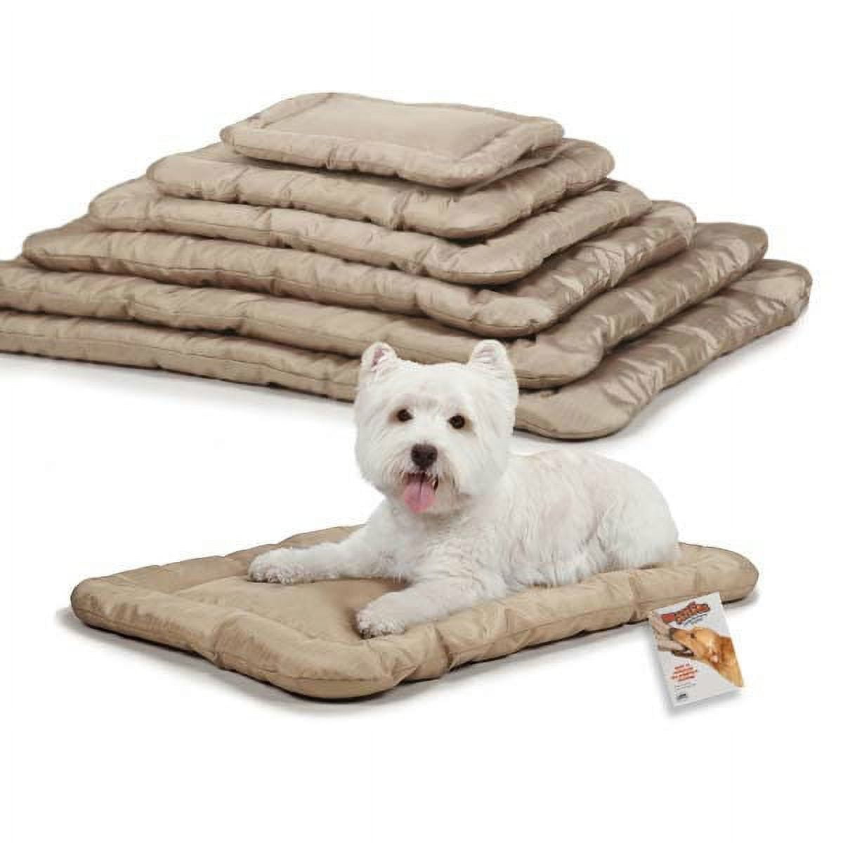 Indestructible Dog Bed for Crate Chew Proof for Agressive Chewers,48 inch  Dog Crate Bed chew Proof Heavy Duty Large Dog Crate Bed with Removable