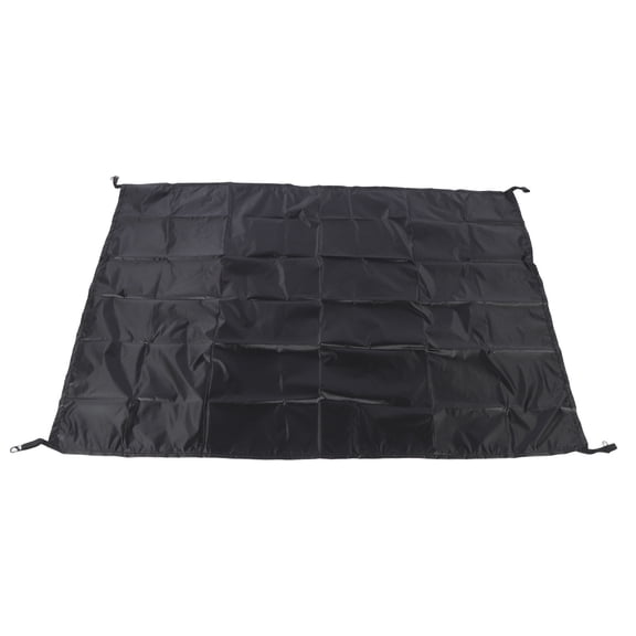 Heavy Duty Chicken Coop Tarp Cover & Run Shade Cloth - Silver Coated Oxford Fabric Waterproof UV Resistant Poultry Pen Canopy Protector (57 x 43 in / 144.8 x 109.2 cm)