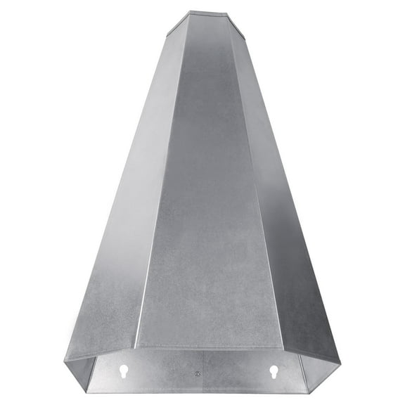 Heavy Duty Chicken Restraint Funnel Cone For Hens Turkeys Broilers Flat Back Wall Mount Design Feathered Damage Prevent