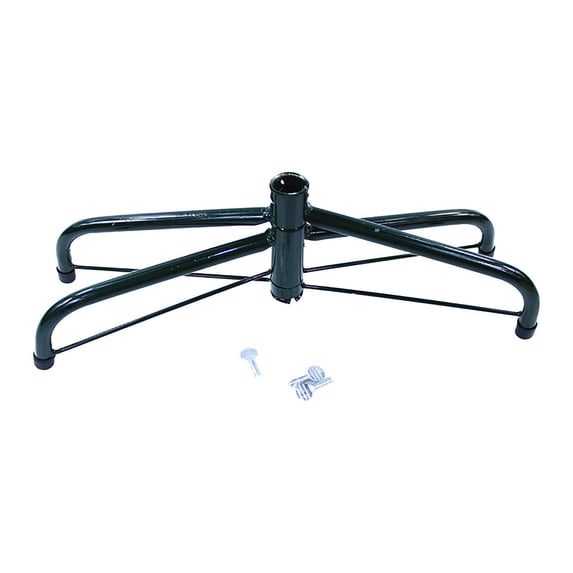 Heavy Duty Christmas Tree Stand, All-Metal Folding Tree Base Holder for Artificial Christmas Trees up to 8ft, Supports 50lbs, Easy Setup Holiday Tree Display Stand for Home Decor