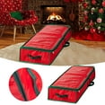 thumbnail image 1 of Heavy Duty Christmas Tree Storage Bag, Extra Large Zippered Bag for Artificial Xmas Tree and Wrapping Paper, Waterproof Foldable Duffle with Reinforced Handles for Holiday Organizer, 1 of 9