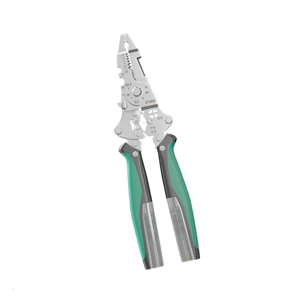 Heavy Duty Chrome Steel Wire Stripper With Voltages Detection And Easy