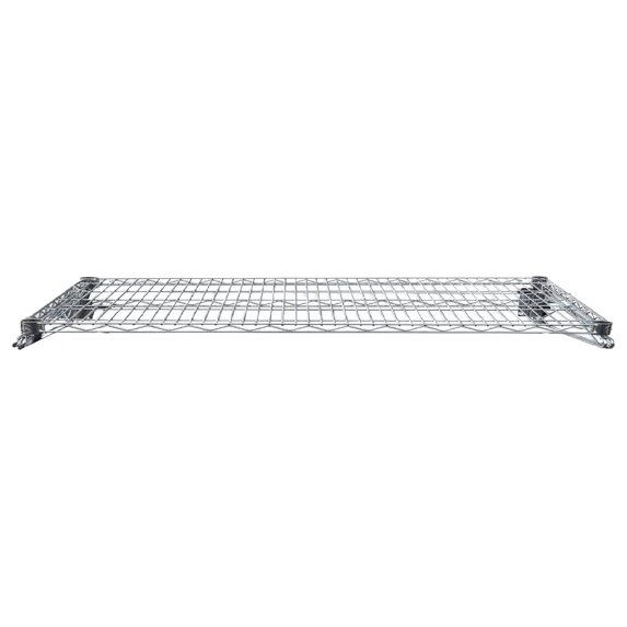 Heavy Duty Chrome Wire Storage Wall Shelf (18" x 72")