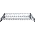 thumbnail image 1 of Heavy Duty Chrome Wire Wall Mount Shelf - Commercial Storage Rack for Kitchen Pantry Garage Bathroom, 1 of 5