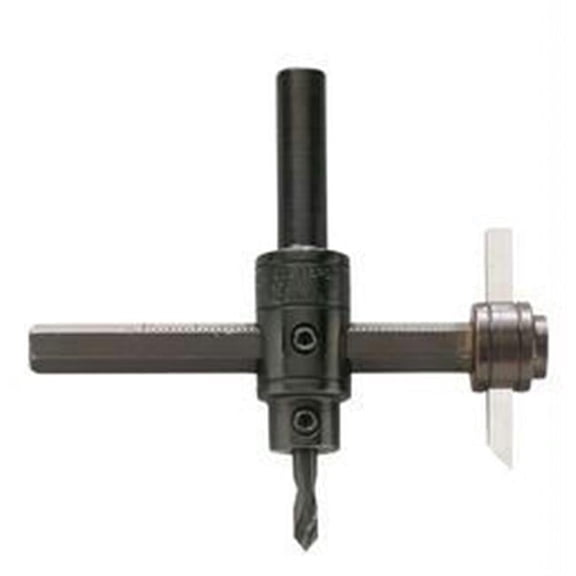 Heavy-Duty Circle Cutter - Steel - 1-3/4in. to 7-7/8in. Diameter - Professional Grade - Precision Cutting