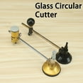 Heavy Duty Circular Glass Cutter 6?40cm Adjustable Clear Scale Compass