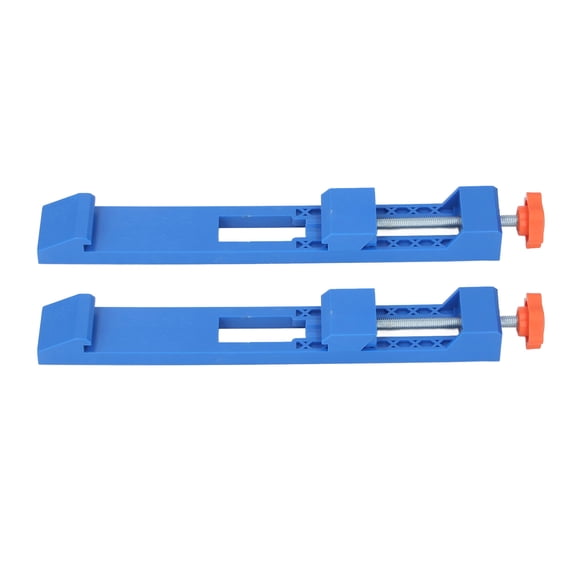 Heavy Duty Circular Saw Milling Position Clamp for 4 Inch Cutting Machine Wood Cutting Guide ABS Adjustable Base Guide 2Pcs Set / 10 Inches