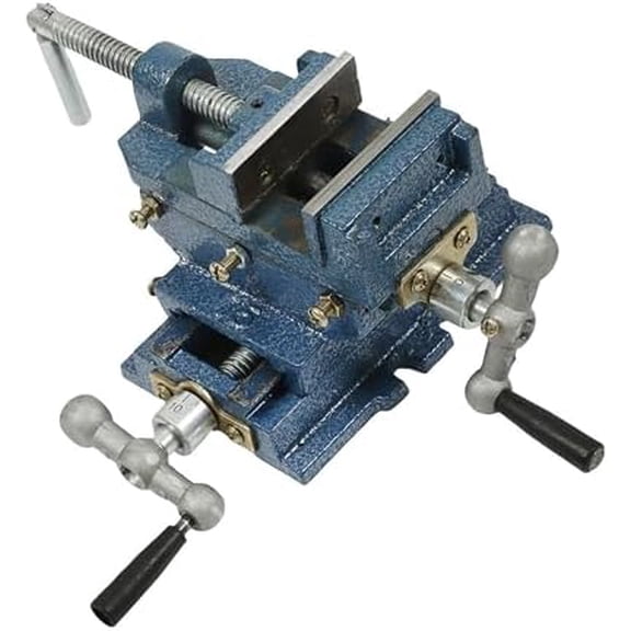 Heavy Duty Clamp Machine Cross Slide Vise 3 Inch Cross Slide Drill Press Vise 2 Way X-Y Fit for Clamping Workpiece Processing$$Tools & Hardware Other