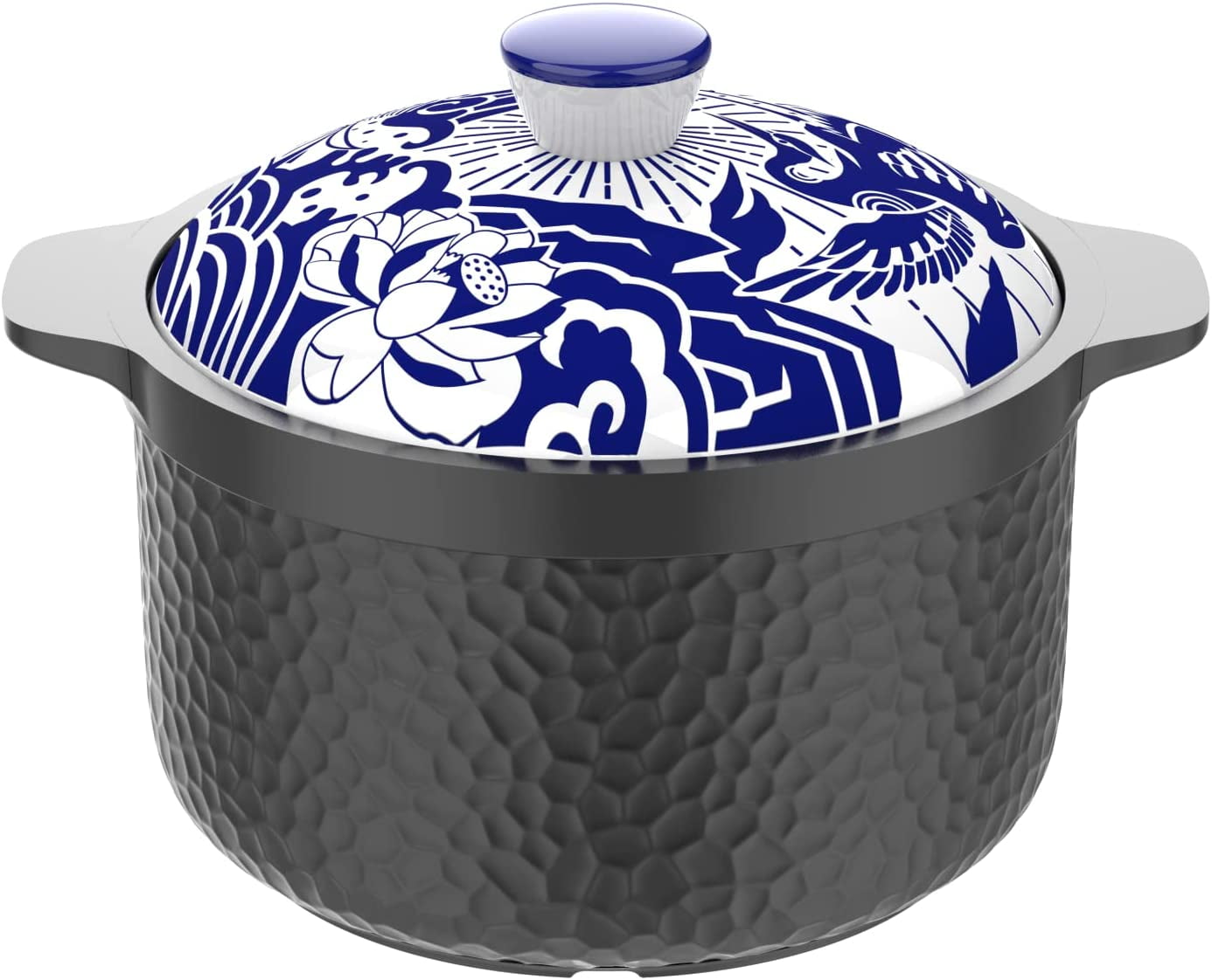 Heavy Duty Claypot - Dutch Oven and Stock Pot Replacement (4.5 Quart)