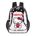 thumbnail image 1 of Heavy Duty Clear Backpack Clear Hello cat Kitty PVC Transparent Backpack Clear Bag Stadium backpack for Transparent Backpacks See Through Bag for Work, College, Concert, 1 of 8