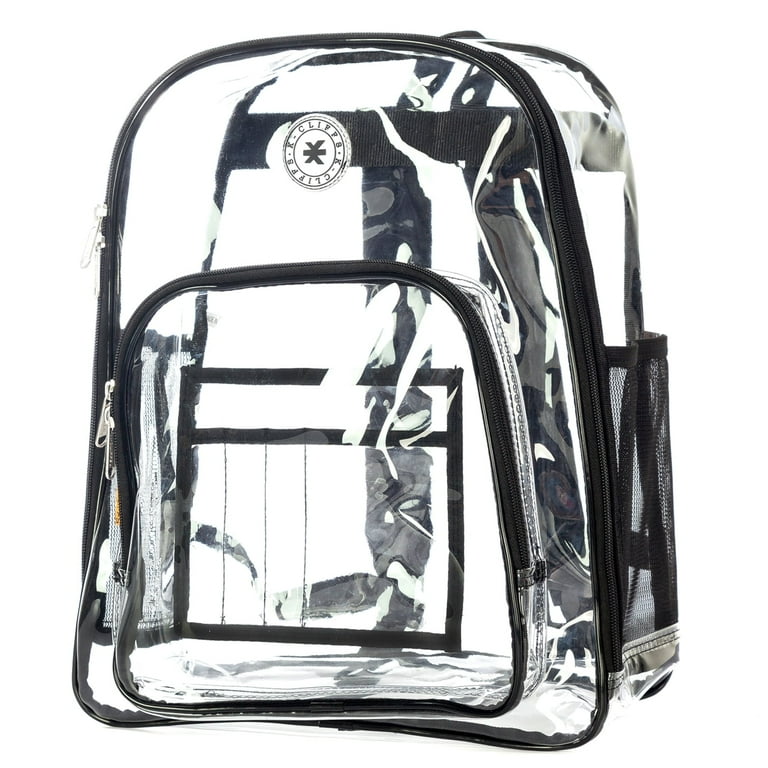Heavy Duty Clear Backpack Durable See Through Student Transparent