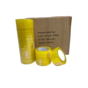 Heavy Duty Clear Carton Sealing Packing Tape | 36 Roll Box 2.2 M 2" x 110 Yards