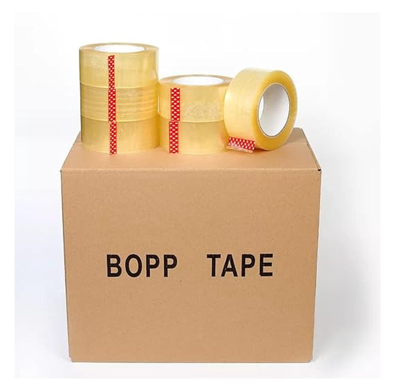 Heavy Duty Clear Packing Tape 36 Rolls 2 Inch x 110 Yards (330 Feet) Per Roll Carton Sealing Tape for Shipping Packaging Moving Office Storage & Tape Gun Refills 2.0 Mil 3960 Total Yards