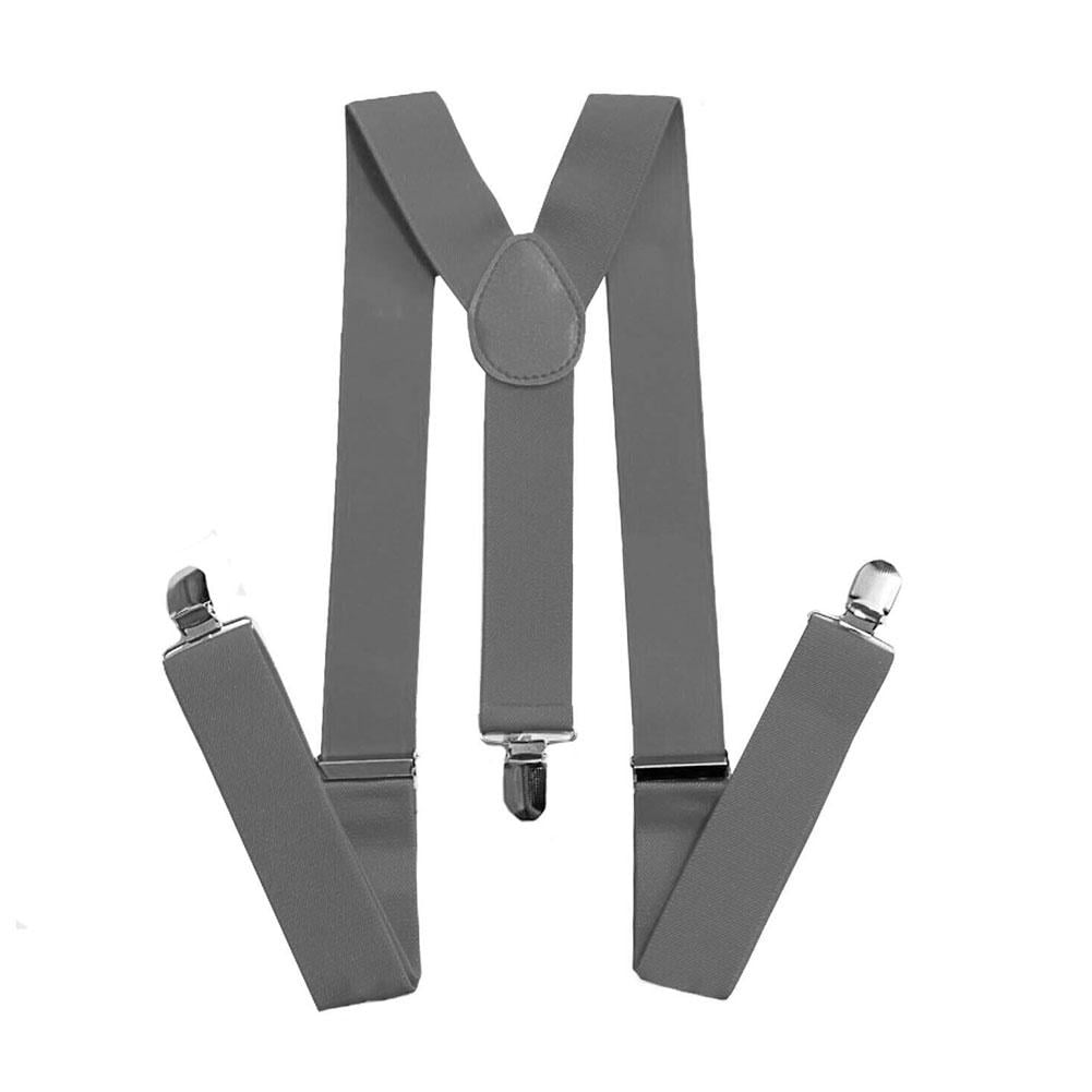Heavy Duty Clip Suspenders for Men Men s Adjustable X Back Mens