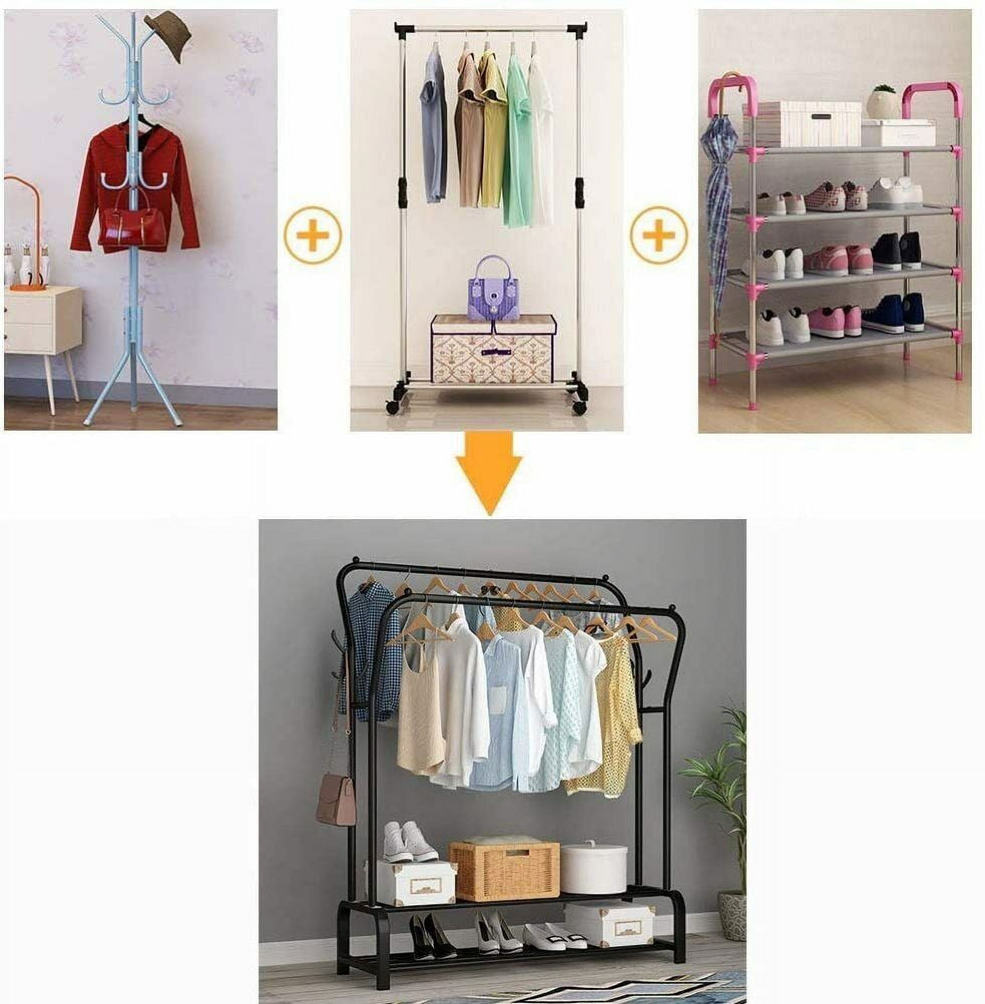 Commercial grade double garment rack hotsell