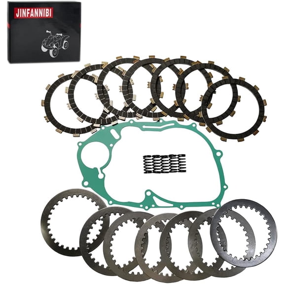 Heavy Duty Clutch Kit for Yamaha V Star 650 XVS650 1998-2016 | Friction Plates Springs Gasket