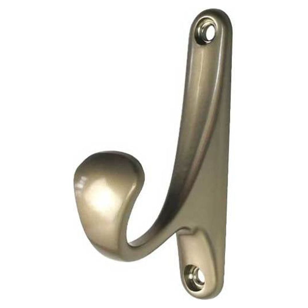 Heavy Duty Coat Hooks Hardware Decorative Wall Hooks with Screws for Single  Hanging Coats Towel - Champagne 