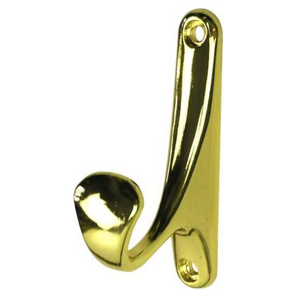 Heavy Duty Coat Hooks Hardware Decorative Wall Hooks with Screws for Single  Hanging Coats Towel - Champagne 