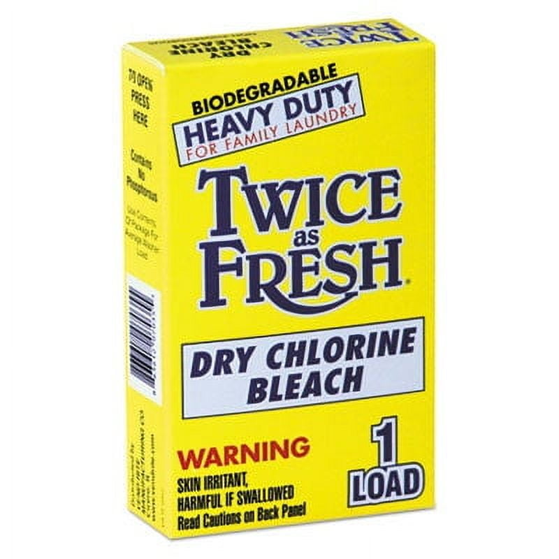 Heavy Duty Coin-Vend Powdered Chlorine Bleach, 1 load, 100/Carton Heavy Duty Coin-Vend Powdered Chlorine Bleach, 1 load, 100/Carton
