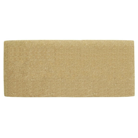 Heavy Duty Coir Doormat No Border, Plain - 24" x 57"