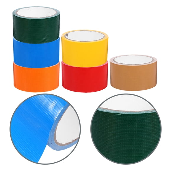 Heavy Duty Colored Duct Tape Rolls for Car Repairs, Crafts, and Multipurpose Decorative Use